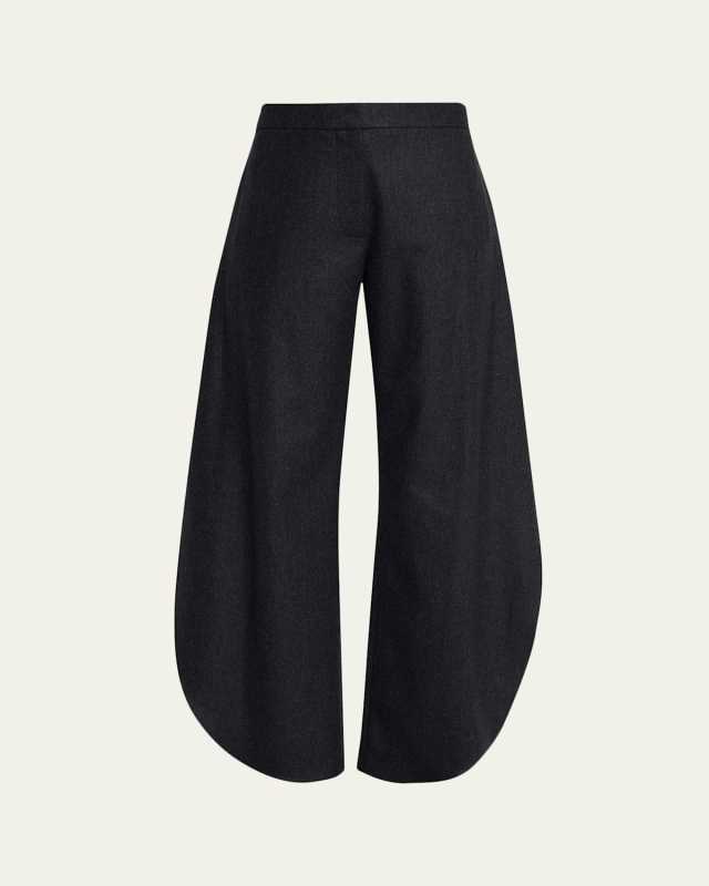 Wool Flannel Petal Pants
